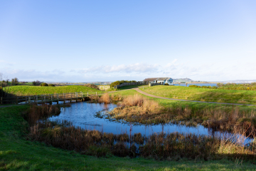 Environment Minister Edwin Poots MLA visits Castle Espie